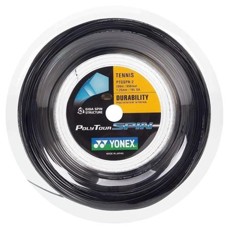 Rolo De Corda Yonex Poly Tour Spin L M Centauro