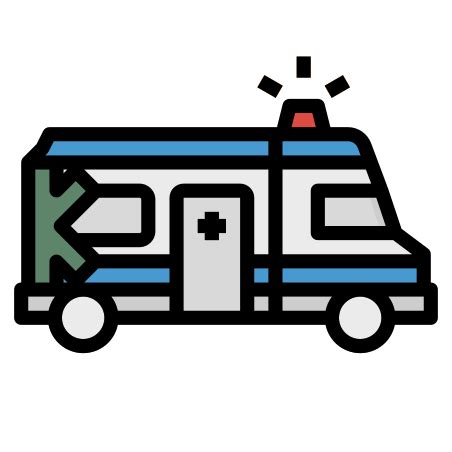 Ambulances Icon In Photo3idea Studio Lineal Color Style