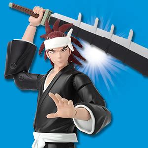 Bandai Anime Heroes Bleach Anime Heroes Figure 17 Cm Abarai Renji 36972