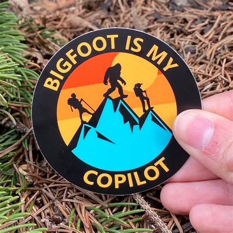 Official Bigfoot Search Vehicle Sticker Vinyl Decal