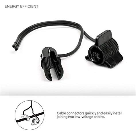 Malibu Low Voltage Cable Connectors For Landscape Lighting 2 Packs Fast