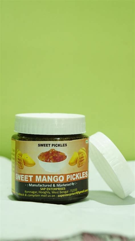 Sweet Mango Pickles Packaging Type Plastic Bottles Packaging Size