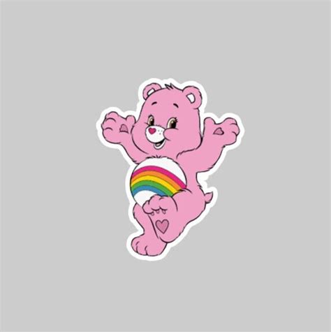 Care Bear Stickers/ Care Bear Wall Decal/ Care Bear Wall - Etsy