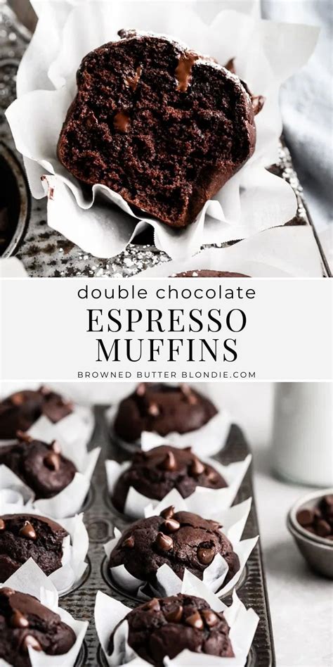 Double Chocolate Espresso Muffins Artofit