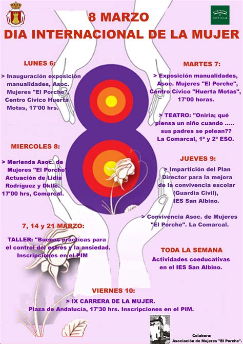 Actividades Con Motivo Del De Marzo D A Internacional De La Mujer