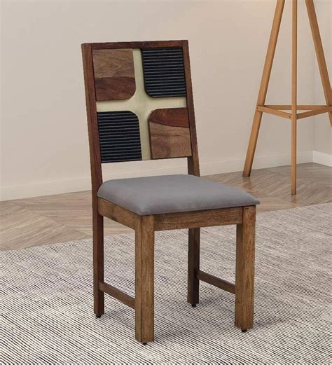 Buy Alamo Sheesham Wood Dining Chair In Scratch Resistant Provincial