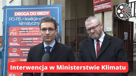 Interwencja Konfederacji W Ministerstwie Klimatu Youtube