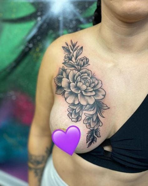 55 Breast Tattoo Ideas To Define Your Femininity