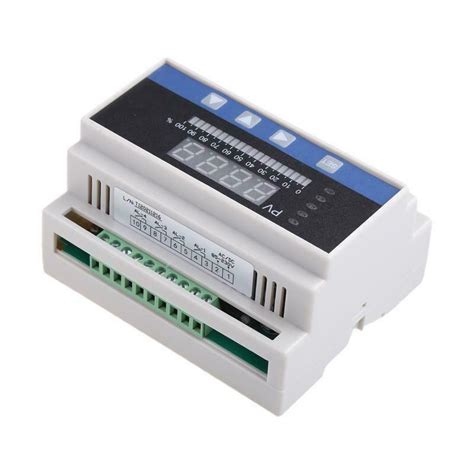 4 20ma Dc Input Din Rail Water Liquid Level Pressure Controller With 4 Relays 24vdc Auscom