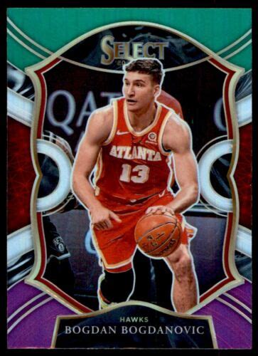 Bogdan Bogdanovic Panini Select Concourse Green White Purple