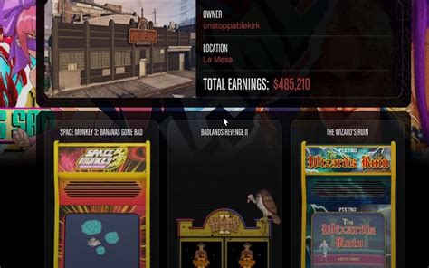 GTA Online Los Santos Tuners CAMHEDZ Arcade Machine Guide 53 OFF