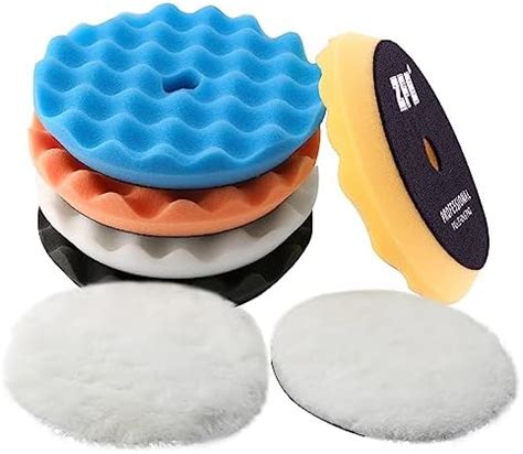 Zfe Buffing Polishing Pads Pcs Mm Waffle Foam Buffing Pads