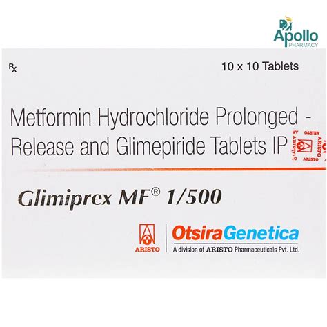 Glimiprex Mf Tablet Uses Side Effects Price Apollo Pharmacy