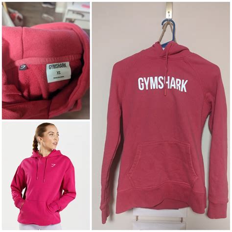 Gymshark Training Boyfriend Hoodie Pink XS. EUC | eBay