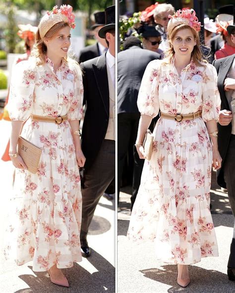 Princess Beatrice Royal Stuns In Floral Dress On Day One Of Royal