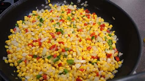 Creamy Fried Confetti Corn Holiday Recipes LGCM