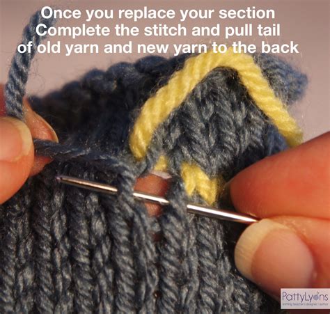 Swiss Darning Repair Knitting Help Knitting Blogs Knitting Stitches