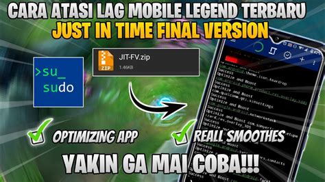 Cara Mengatasi Lag Patah Patah Mobile Legend Terbaru Setelah Update