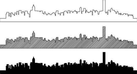 City Line Vector Art, Icons, and Graphics for Free Download