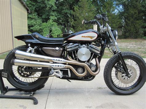 Custom Harley Street Tracker Build Select Moto