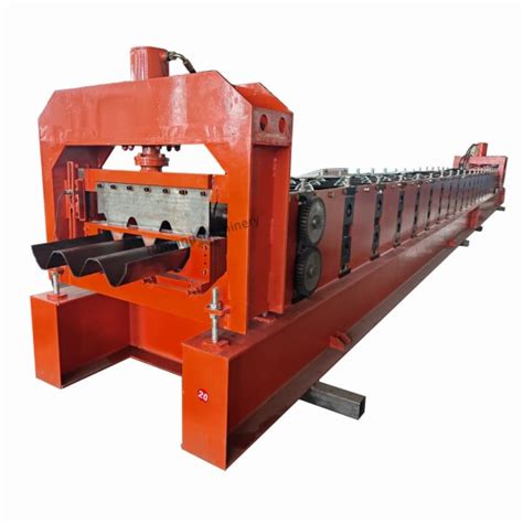 W Beam Guard Highway Crash Barrier Highway Guardrail Making Machine