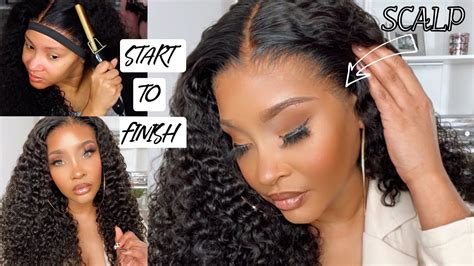 The Ultimate Melt From Start To Finish Frontal Wig Install Ft Hurela