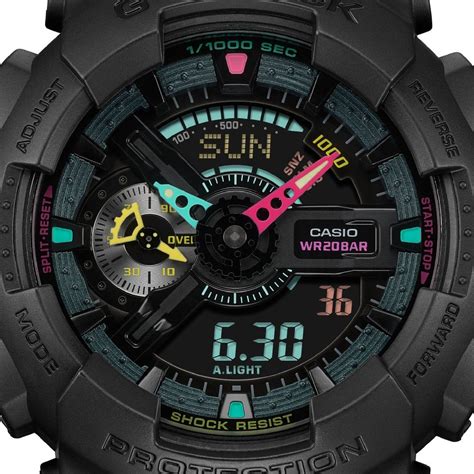 G Shock Classic Style Ga Mf Aer Multi Fluorescent Accents Watch