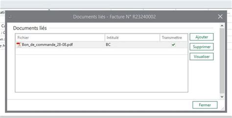 Sage 100 Gestion commercial DOCUEMENT LIES Discussion Générale Sage