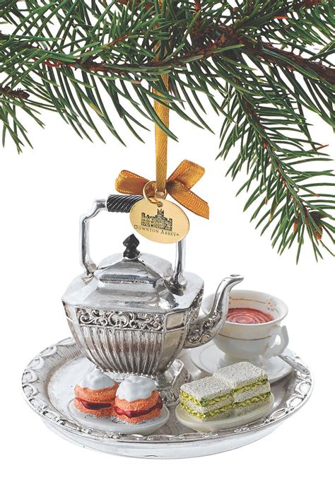 Downton Abbey Tea Set Ornament Christmas Tea Steampunk Christmas