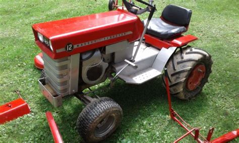 Check Out Massey Ferguson 12 Garden Tractor Tractors Garden Tractor Harley Davidson