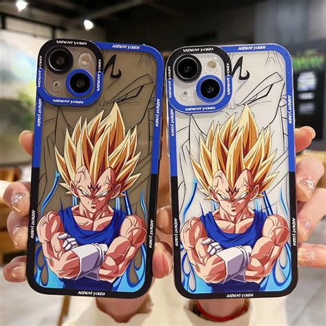 Capa de telefone móvel Japão Anime Dragons Balls para iphone 14 Pro Max