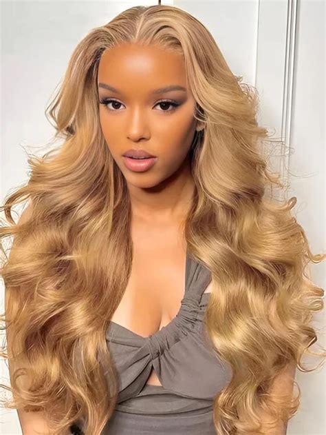 134 Lace Front Long Body Wave Human Hair Wig In 2023 Blonde Lace Front Wigs Human Hair Wigs