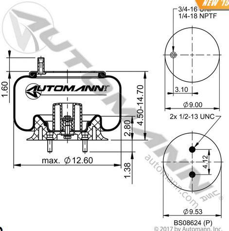 AB1DK23H 8934 Air Spring Rolling Lobe