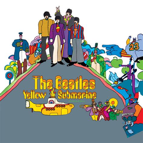 Aufkleber BEATLES Yellow Submarine Originelle Geschenkideen