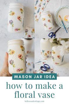 Diy Ideas In Pressed Flower Crafts Jar Crafts Diy