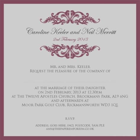 35+ Best Photo of Wedding Invitations Wording Samples - regiosfera.com