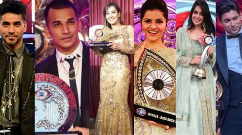 Before Bigg Boss 16 Every Bigg Boss Winner And Their Popularity