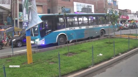 Viajando En La Empresa De Transportes Nuevo Peru Por Villa El Salvador