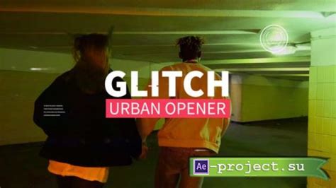 Videohive Glitch Urban Opener Project For After Effects