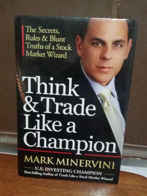 (HB) Think and Trade Like a Champion by Mark Minervini, Hobbies & Toys, Books & Magazines ...