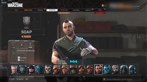 Soap Mactavish Operator Bundle And Shane Sparks In Call Of Duty Warzone