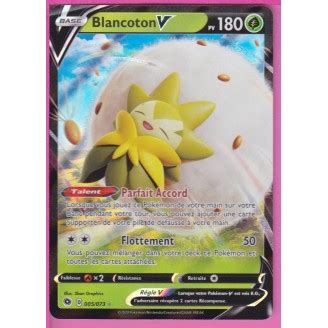 Carte Pokemon Blancoton V La Voie Du Ma Tre Epee Et Bouclier