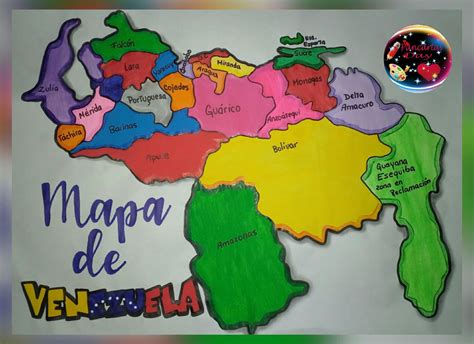 Mapa De Venezuela En Blanco Artofit