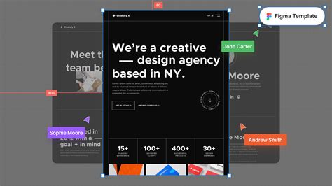 Studiofy X Creative Agency Figma Template Free Figma Resource