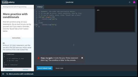 Codecademy Getting Started With Programming 1 11~1 23 Youtube