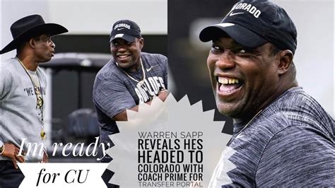 Warren Sapp Reveals Hes Headed To Colorado With Coach Prime For