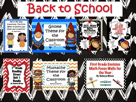 Learning With Firsties Back To School Tpt Sale August 4 And 5