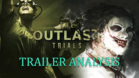 The Outlast Trials Closed Beta Trailer Analysis YouTube