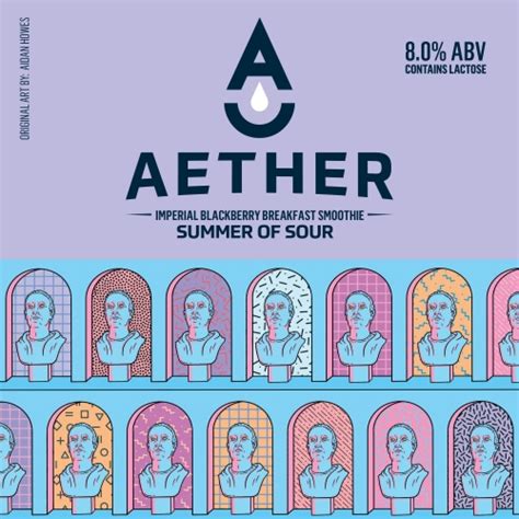 2023 Summer Of Sour Imperial Blackberry Breakfast Smoothie Aether