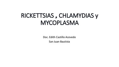 Rickettsias Chlamydias Y Mycoplasma Ahmed Casana Udocz